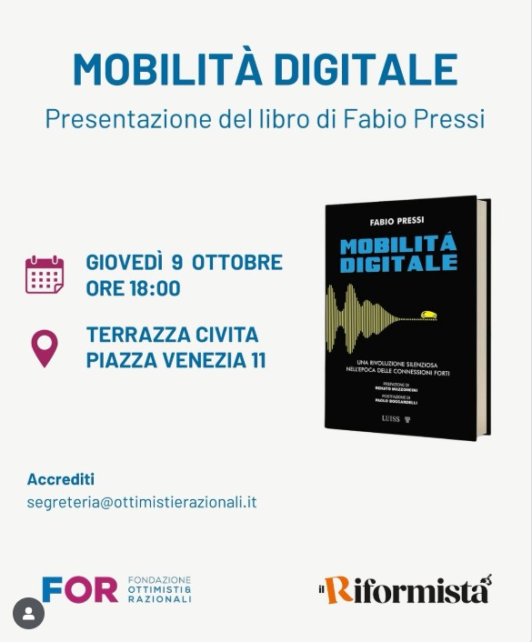 Presentazione del libro: "Mobilità digitale"